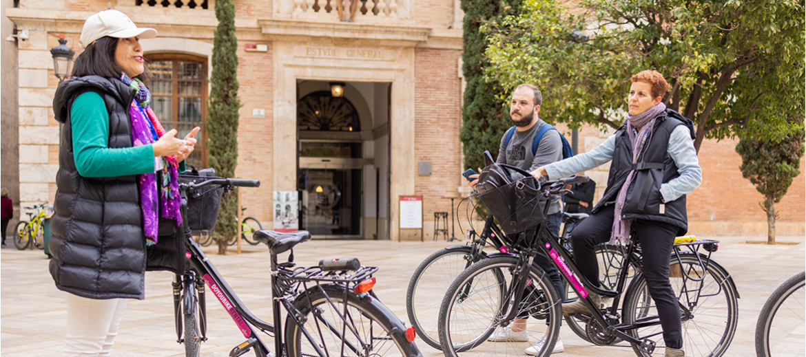 Valencia mit dem Fahrrad